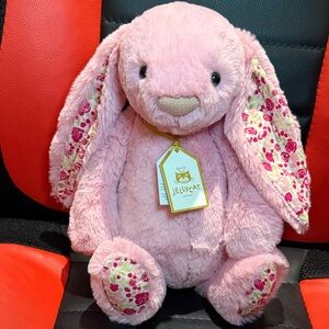 Jellycat Blushkin Blossom Luxe Bunny.